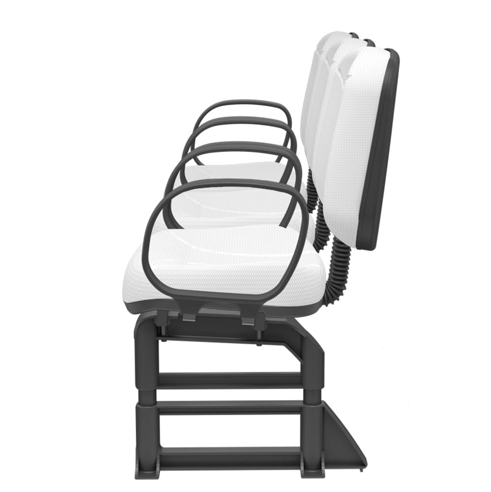 Longarina-Riade-Diretor-3-Lugares-Assento-e-Encosto-Cor-Branco-Base-Plastico-Preto-com-Apoio-de-Braco-Corsa---68291-