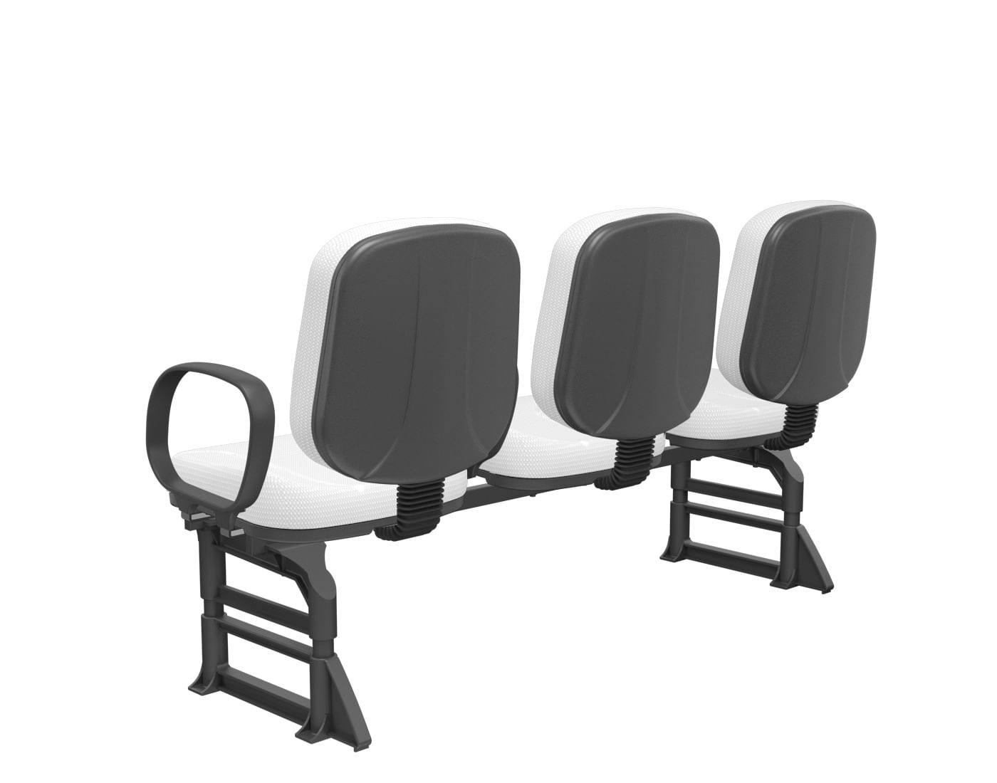 Longarina-Riade-Diretor-3-Lugares-Assento-e-Encosto-Cor-Branco-Base-Plastico-Preto-com-Apoio-de-Braco-Corsa---68291-