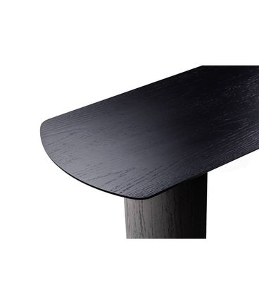 Aparador Iolanda Carvalho Preto 180cm - 68316