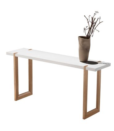 Aparador Itapoa Laca Branca Brilhante com Amendoa 160cm - 68450