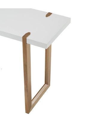 Aparador Itapoa Laca Branca Brilhante com Amendoa 160cm - 68450