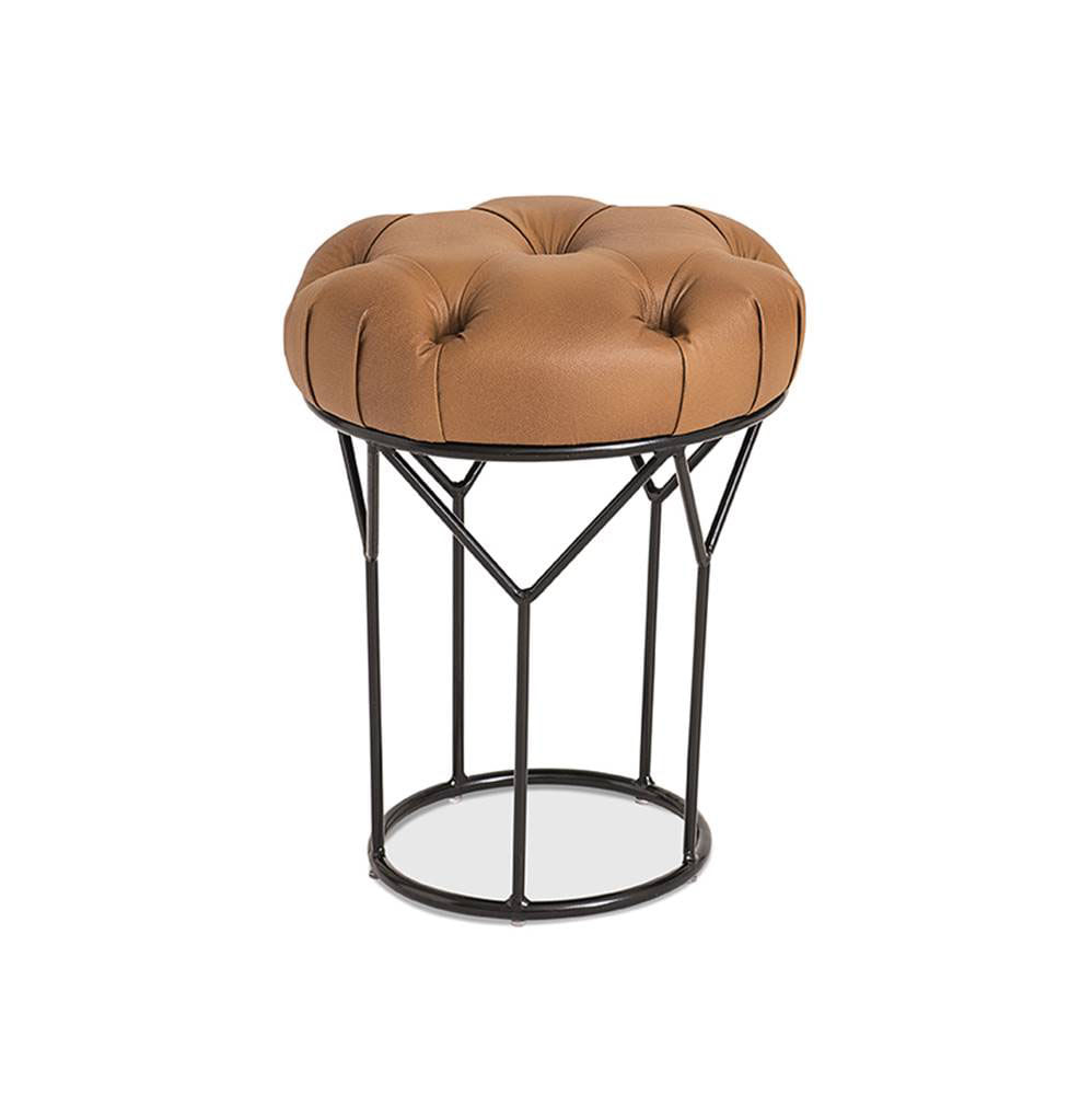 Puff-Stopper-Assento-Couro-Caramelo-Base-Preto---68518-
