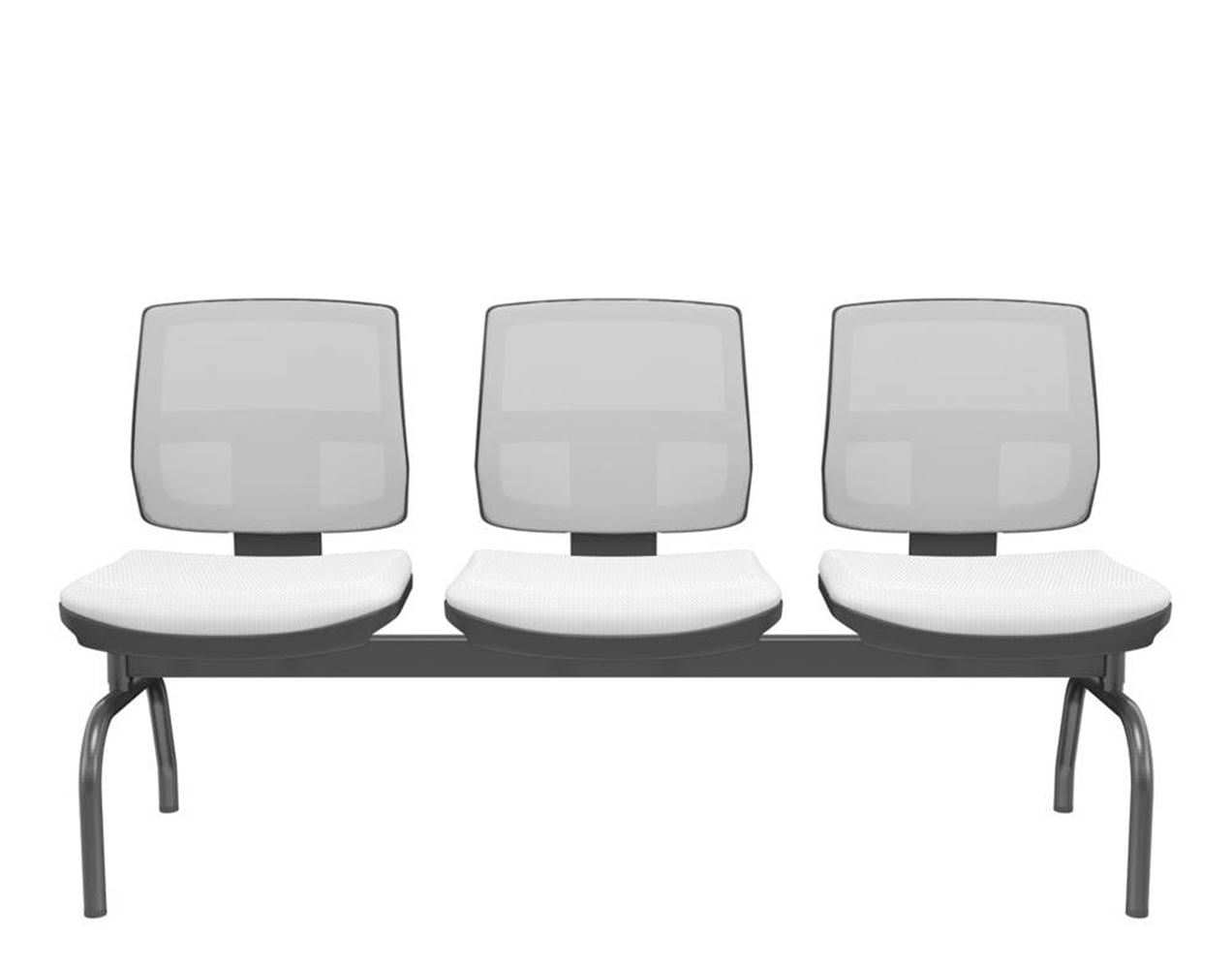 Longarina-Flora-3-Lugares-Encosto-Tela-Branca-Assento-Aero-Branco-Sem-Braco-Base-Metal-Preto---68583
