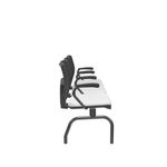 LongarinaFlora3LugaresEncostoTelaPretaAssentoAeroBrancoComBracoBaseMetalPreto68593