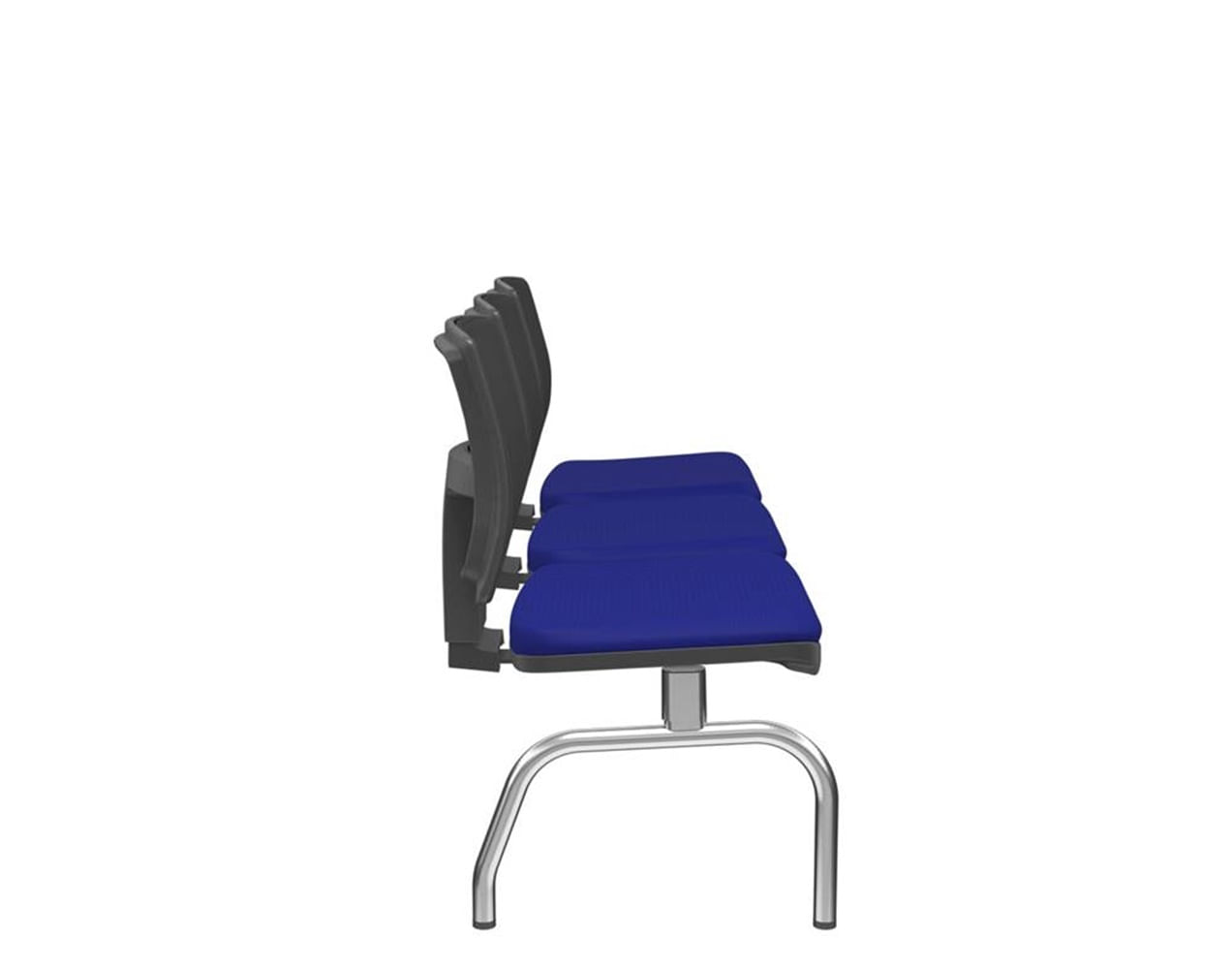 Longarina-Flora-3-Lugares-Encosto-Tela-Preta-Assento-Aero-Azul-Com-Braco-Base-Metal-Preto---68603