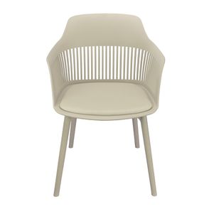 Cadeira Cooper em Polipropileno Fendi com Almofada no Assento - 68724