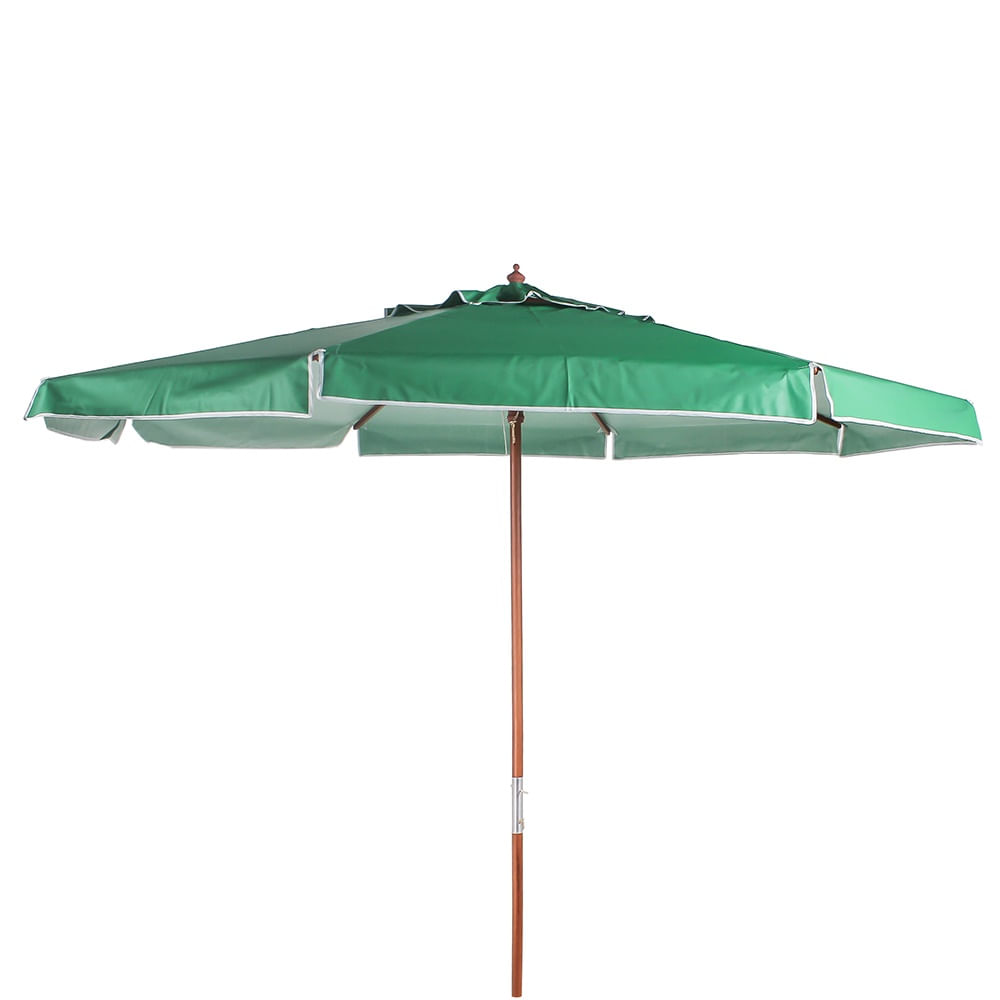 Ombrellone-Ilhabela---Cobertura-Bagun-Verde---Haste-em-Madeira-240cm---68819-