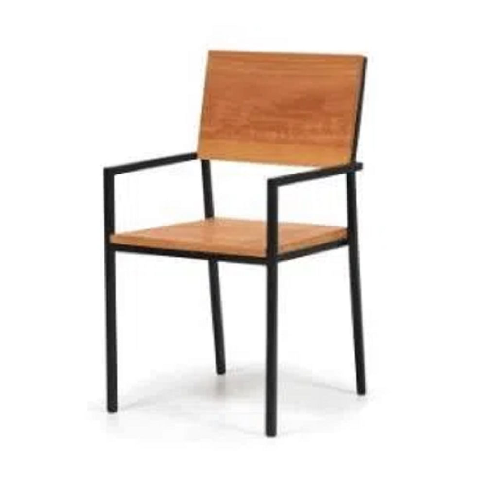 Cadeira-Haven-Com-Braco-Tampo-Mel-Base-Preta-85cm