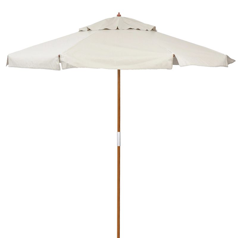 OmbrelloneIlhabelaCoberturaBagunBegeHasteemMadeira240cm68836