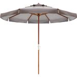 OmbrelloneIlhabelaCoberturaBagunMarromHasteemMadeira240cm68872