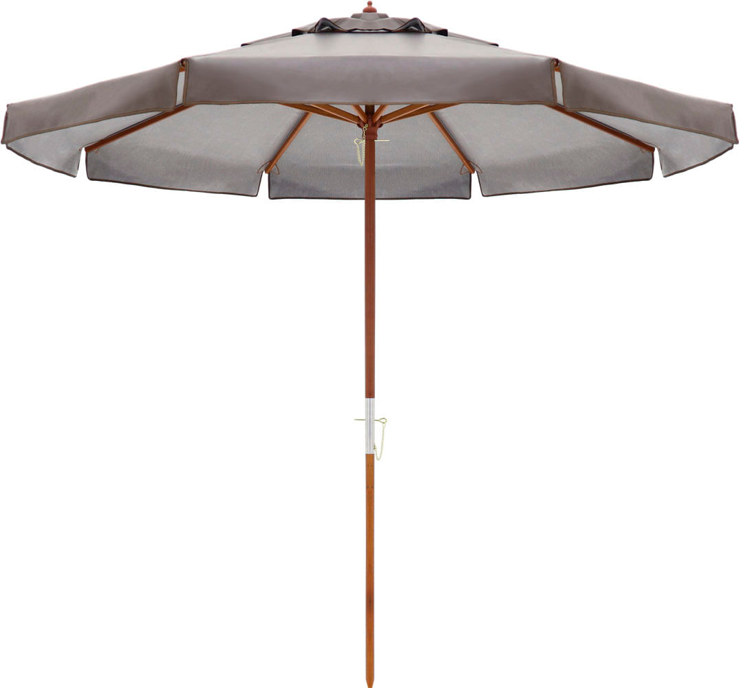 Ombrellone-Ilhabela---Cobertura-Bagun-Marrom---Haste-em-Madeira-240cm---68872