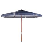 OmbrelloneIlhabelaCoberturaBagunAzulHasteemMadeira300cm68874