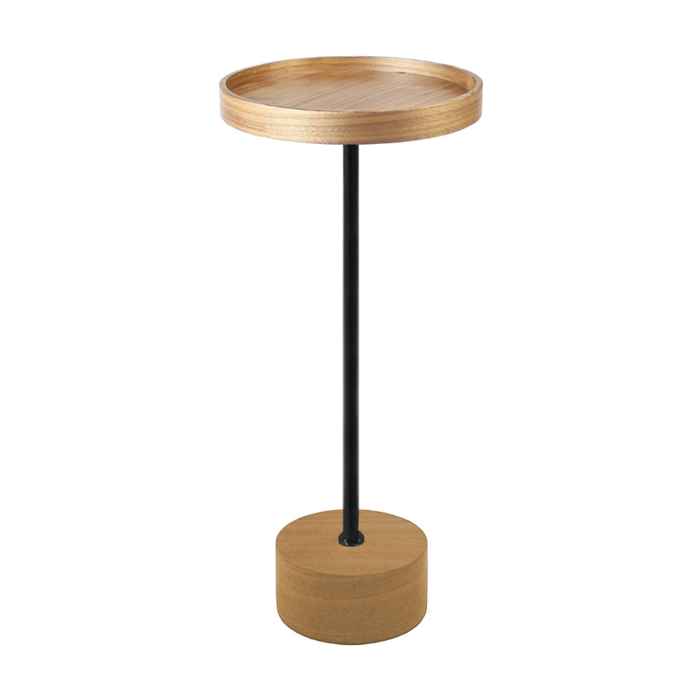 Mesa-de-Apoio-Etoni-Alta-Tampo-Louro-Freijo-com-Haste-em-Aco-cor-Preta-62-cm---66793