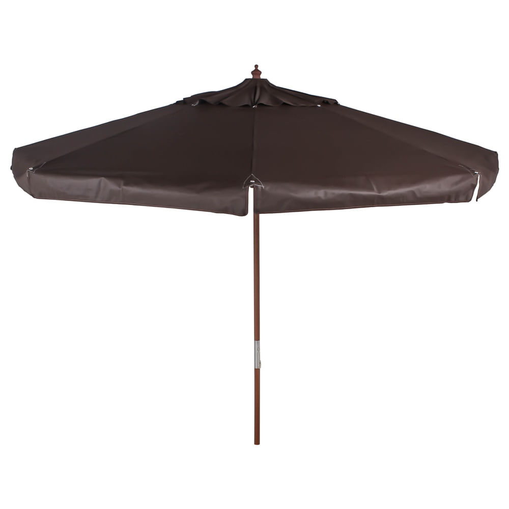 Ombrellone-Ilhabela---Cobertura-Bagun-Marrom---Haste-em-Madeira-300cm---68880-
