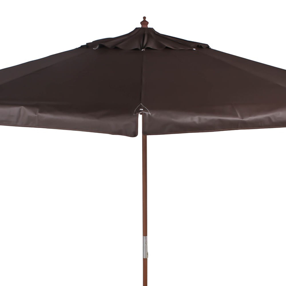 Ombrellone-Ilhabela---Cobertura-Bagun-Marrom---Haste-em-Madeira-300cm---68880-