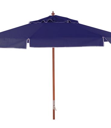 Ombrellone Brisa Azul - Varetas em Madeira - Acionado com Manivela 270cm - 68933