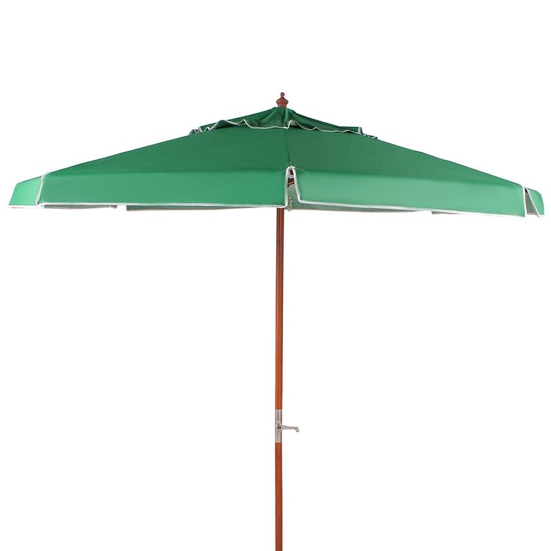 OmbrelloneBrisaVerdeVaretasemMadeiraAcionadocomManivela270cm68934