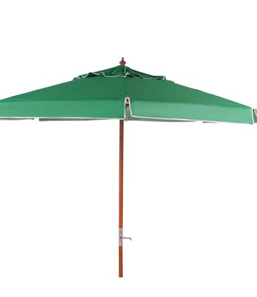 Ombrellone Brisa Verde - Varetas em Madeira - Acionado com Manivela 270cm - 68934