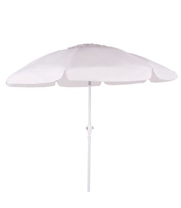 Ombrellone Arthur Branco - Varetas em Aluminio - Acionado com Manivela 220cm - 68993