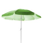 OmbrelloneArthurVerdeVaretasemAluminioAcionadocomManivela220cm69006