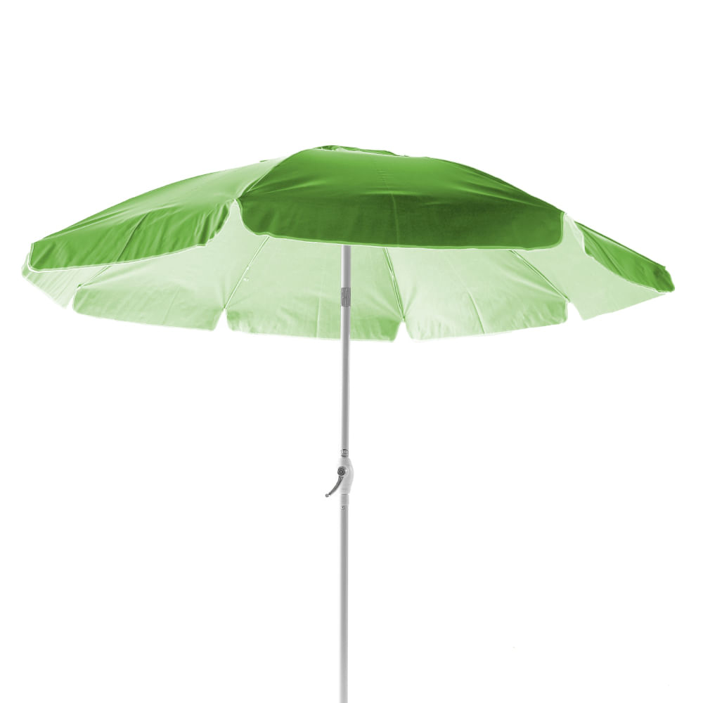 Ombrellone-Arthur-Verde---Varetas-em-Aluminio---Acionado-com-Manivela-220cm---69006