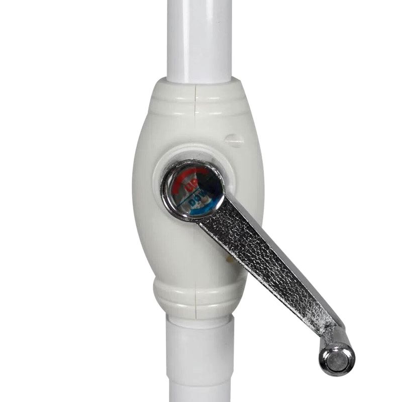 OmbrelloneArthurVerdeVaretasemAluminioAcionadocomManivela220cm69006