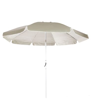 Ombrellone Arthur Bege - Varetas em Aluminio - Acionado com Manivela 220cm - 69016