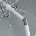 OmbrelloneArthurBegeVaretasemAluminioAcionadocomManivela220cm69016