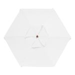 OmbrelloneAuroraBagumBranco200cm69025