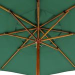 OmbrellonePoliesterMarcelVerde240cm69105