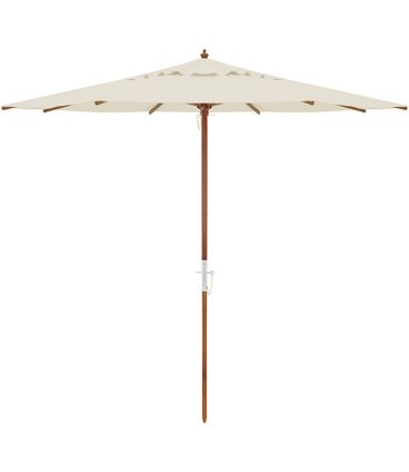 Ombrellone Poliéster Marcel Bege - 240 cm - 69106