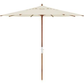 Ombrellone Poliéster Marcel Marrom - 240 cm - 69110