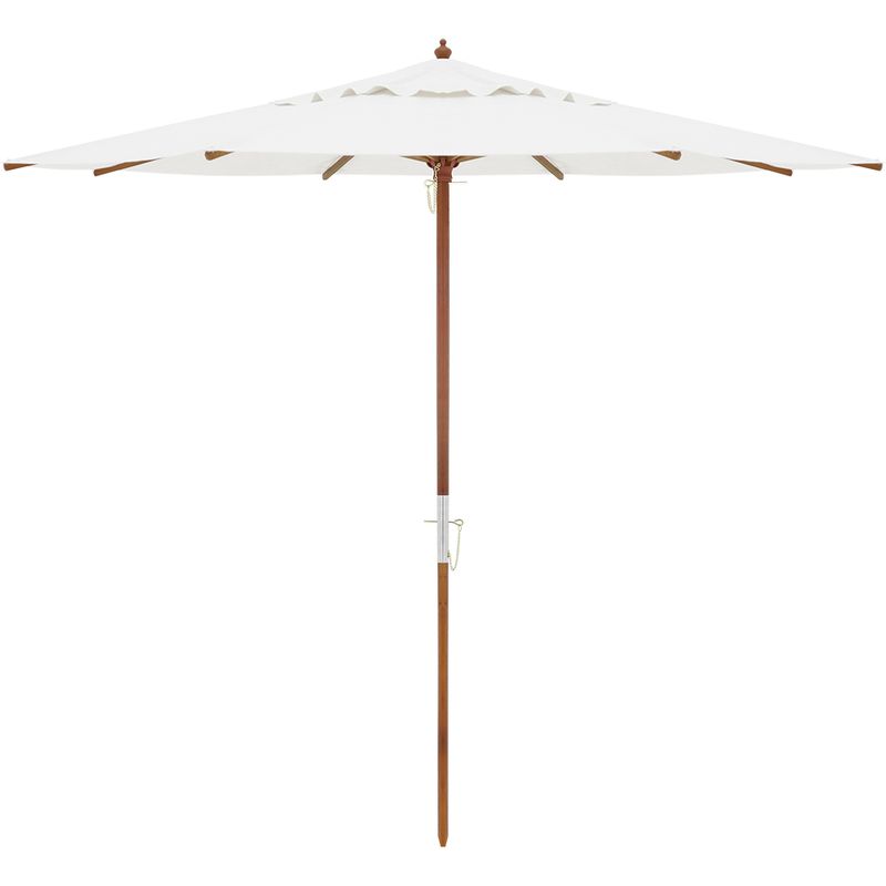 OmbrellonePoliesterVeranuBranco300cm69127