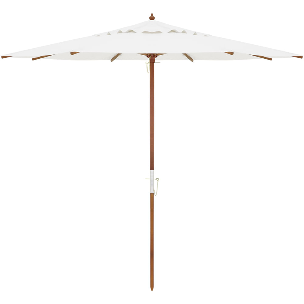 Ombrellone-Poliester-Veranu-Branco---300-cm---69127
