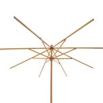 OmbrellonePoliesterVeranuBranco300cm69127