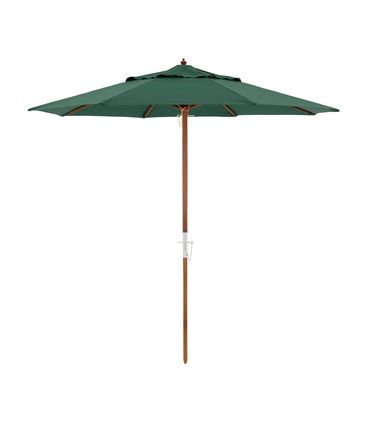 Ombrellone Poliéster Veranu Verde - 300 cm - 69129