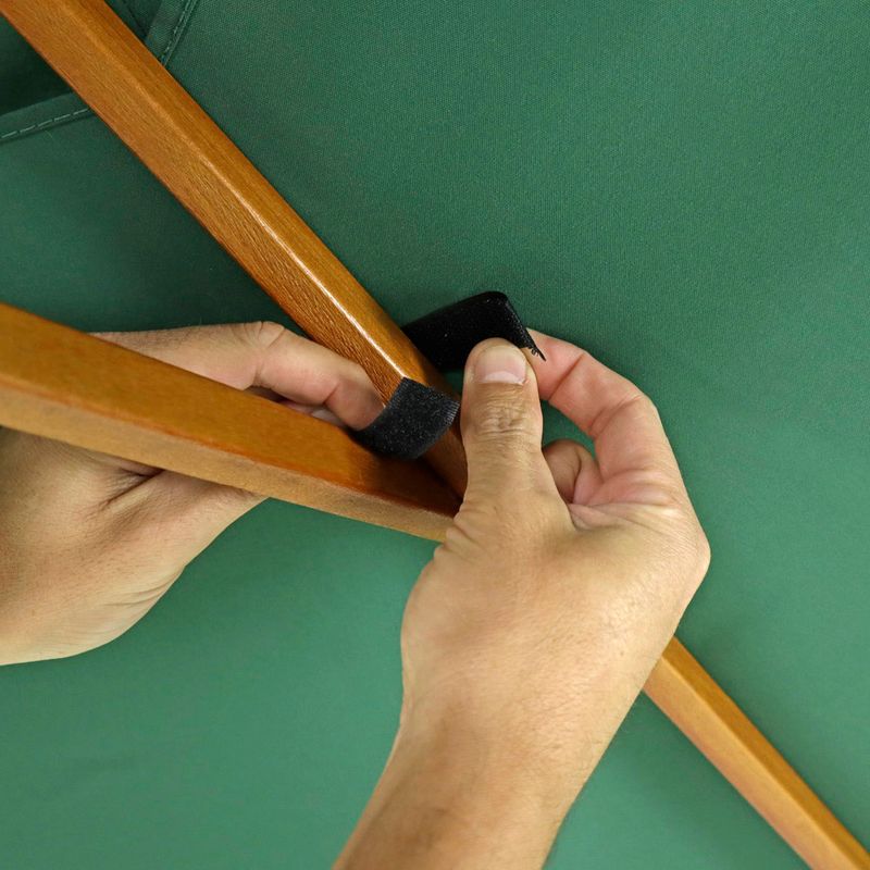 OmbrellonePoliesterVeranuVerde300cm69129