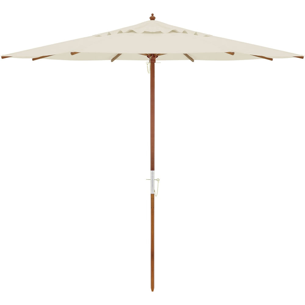 Ombrellone-Poliester-Veranu-Bege---300-cm---69130