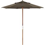 OmbrellonePoliesterVeranuMarrom300cm69131