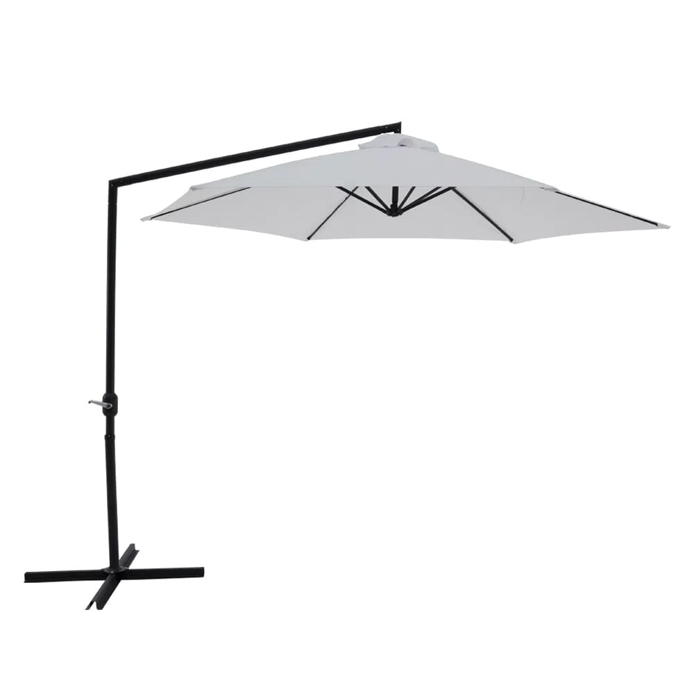 Ombrellone-Ravi-Suspenso---300-cm---Branco---69138