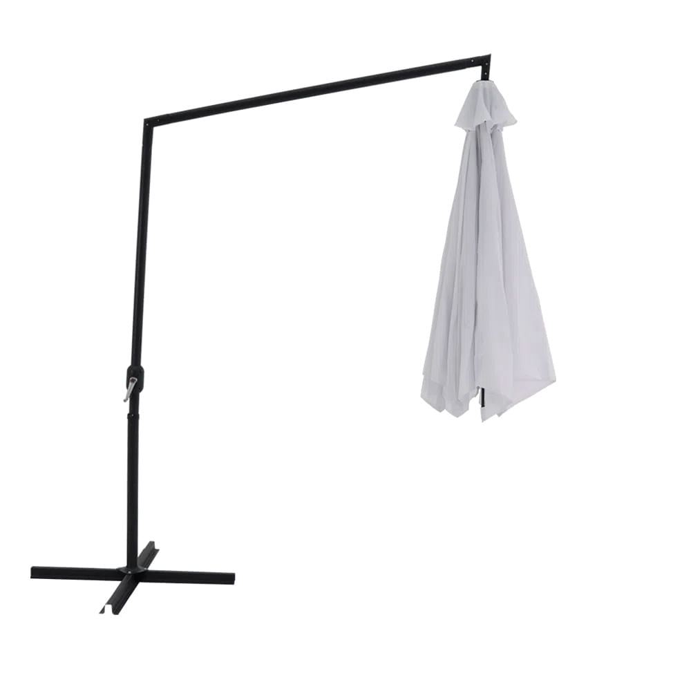 Ombrellone-Ravi-Suspenso---300-cm---Branco---69138