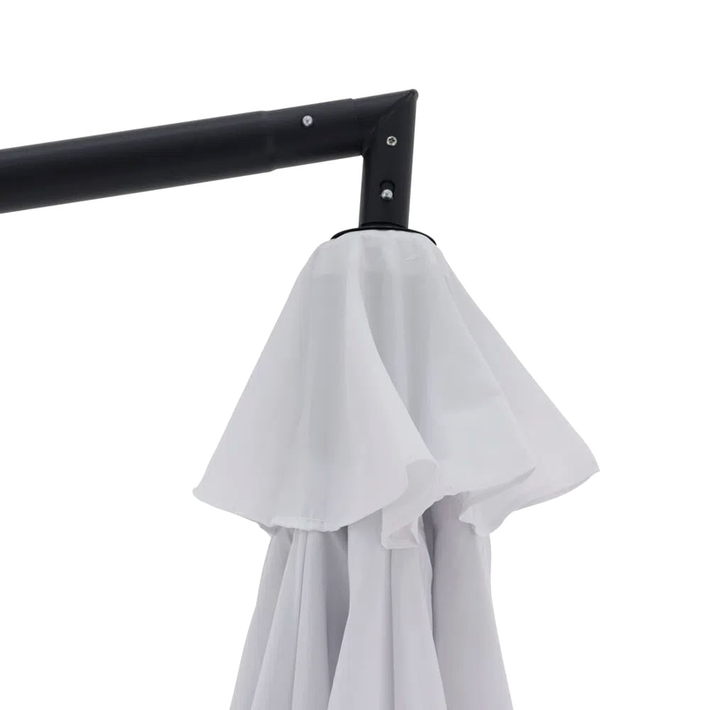 Ombrellone-Ravi-Suspenso---300-cm---Branco---69138