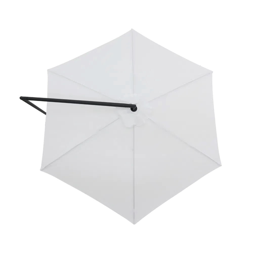 Ombrellone-Ravi-Suspenso---300-cm---Branco---69138