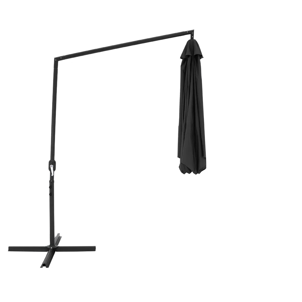 Ombrellone-Ravi-Suspenso---300-cm---Preto---69142-