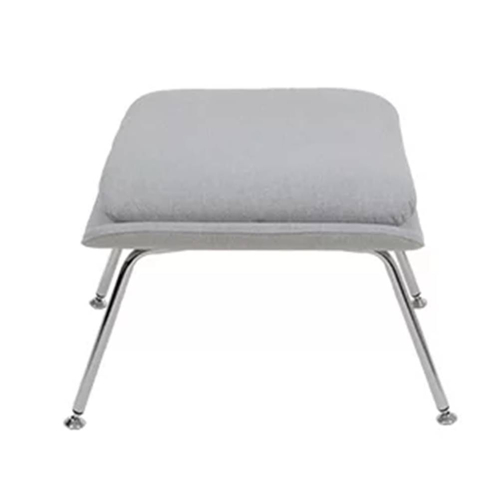 Poltrona-com-Puff-Womb-Saarinen-Tecido-Cinza-Base-Cromada---69146
