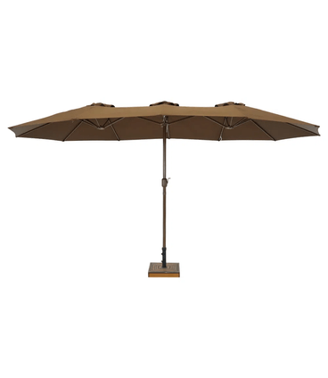 Ombrellone Augusto - Retangular Oversize - Marrom 4,60 M X 2,70 M - 69135