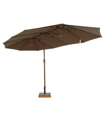 Ombrellone Augusto - Retangular Oversize - Marrom 4,60 M X 2,70 M - 69135