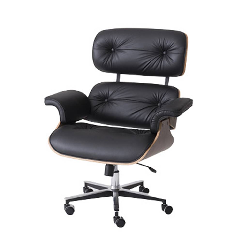 Poltronas-Charles-Eames-Office-Freijo-Estofada-Preto-Pes-Aluminio-Com-Rodas---69161-