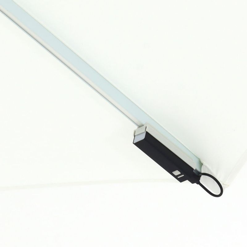 OmbrelloneVictorBranco270MAluminiocomLed69165