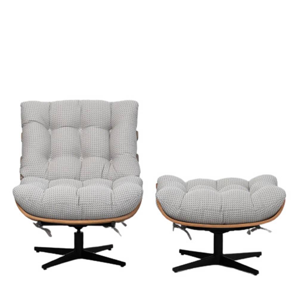 Poltrona---Puff-Costela-Linho-Cinza-com-Base-X-Preta-Estrutura-Madeira-Natural---69169